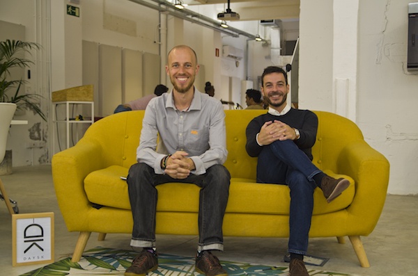 Daysk co-founders Benoit Gilloz & Julien Palier startup barcelona