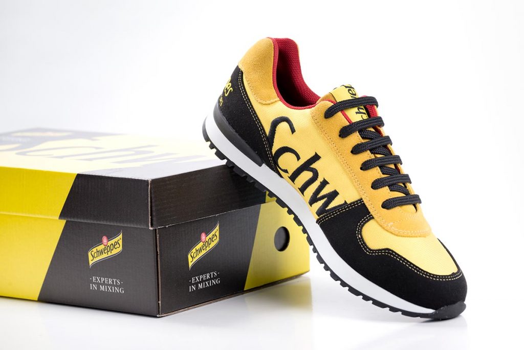 Create your own awesome branded trainers from your smartphone
