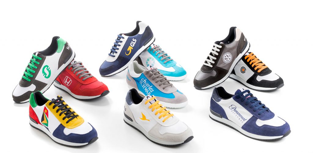 Create your own awesome branded trainers from your smartphone