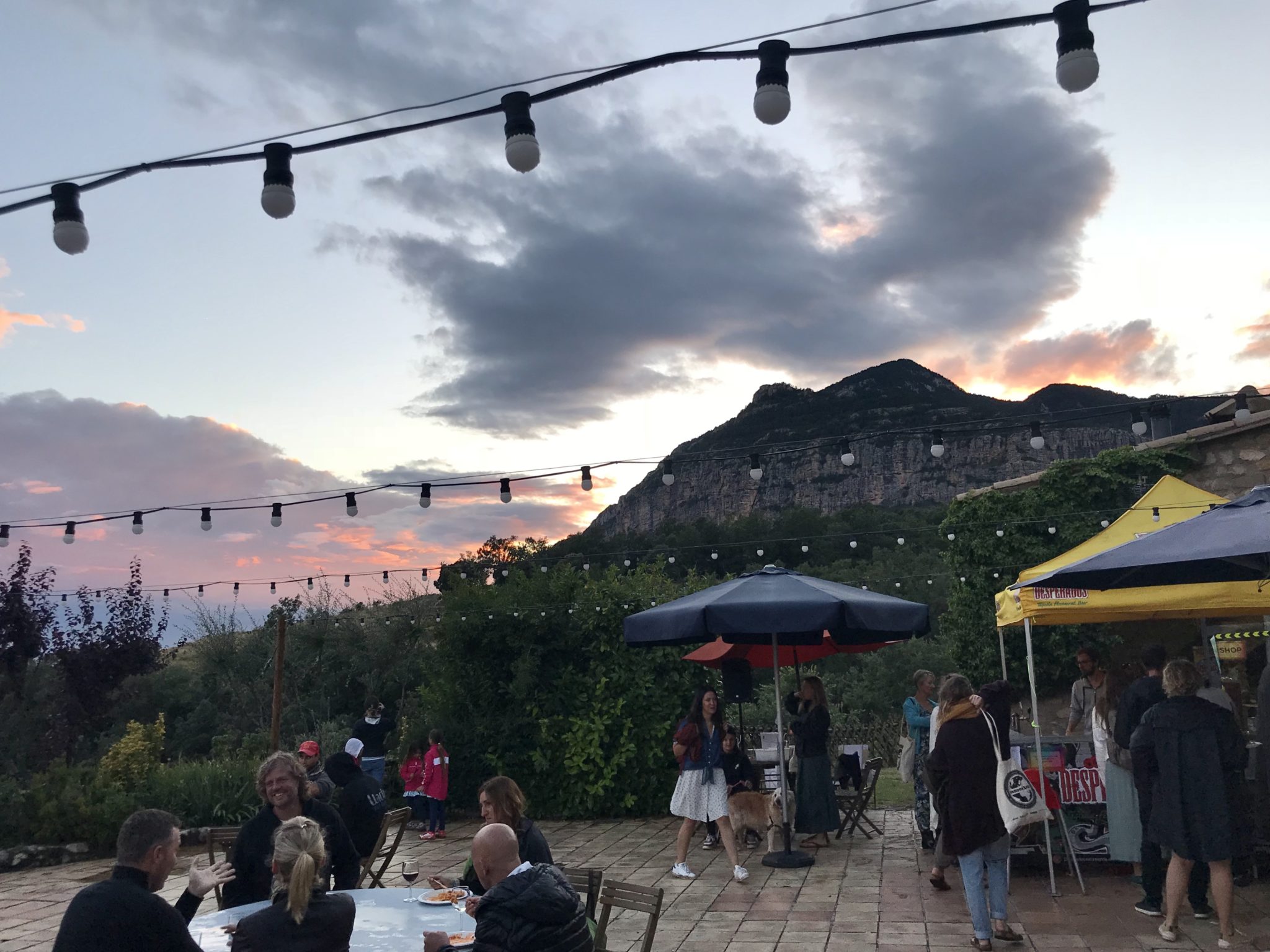Evening time at Freedom X Fest