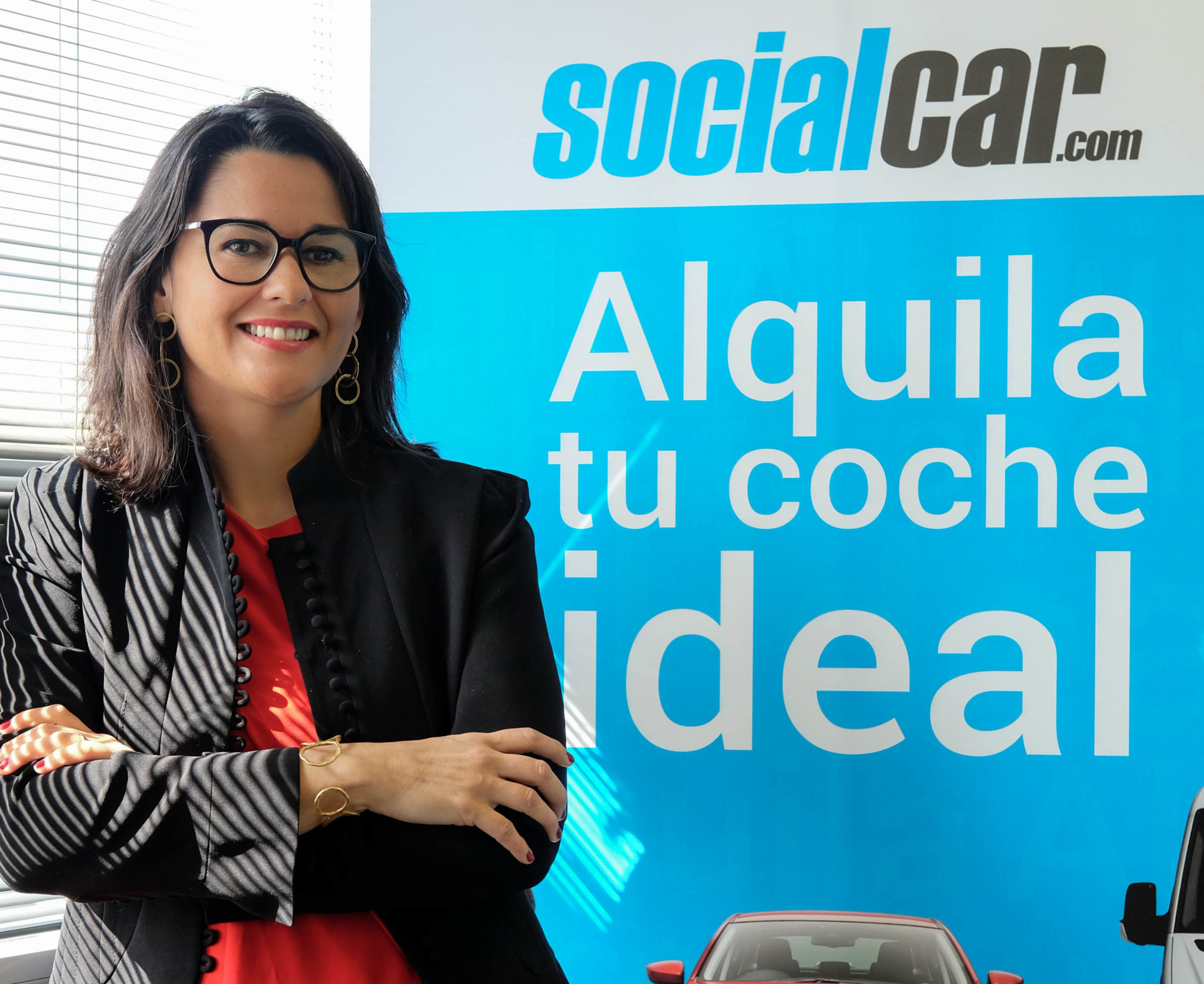 Mar Alarcón CEO of Social Car