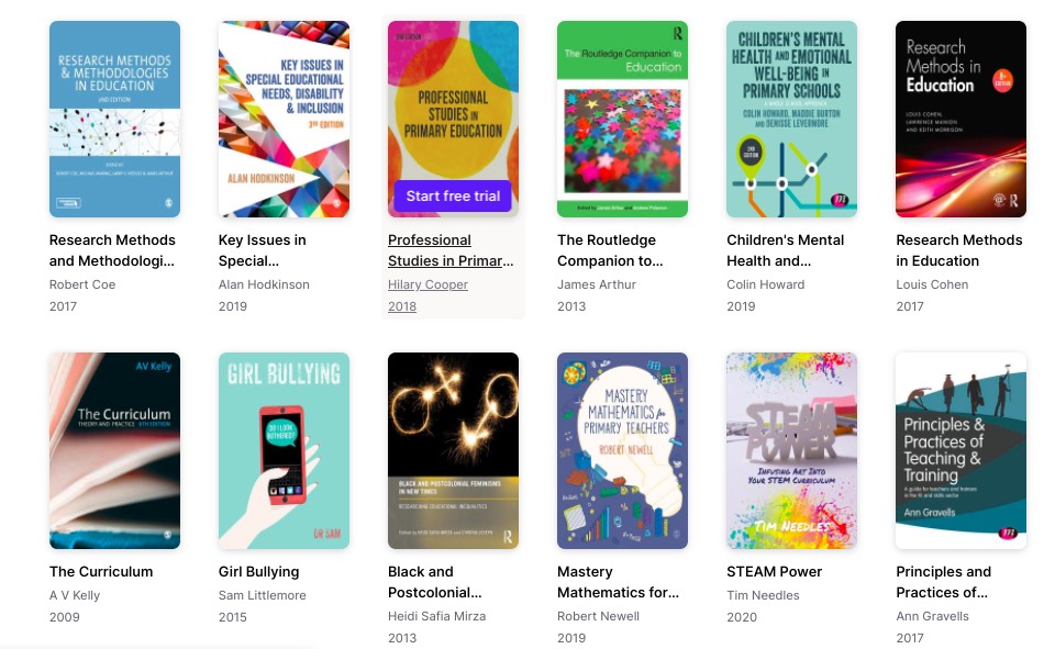 top edtech startups - perlego