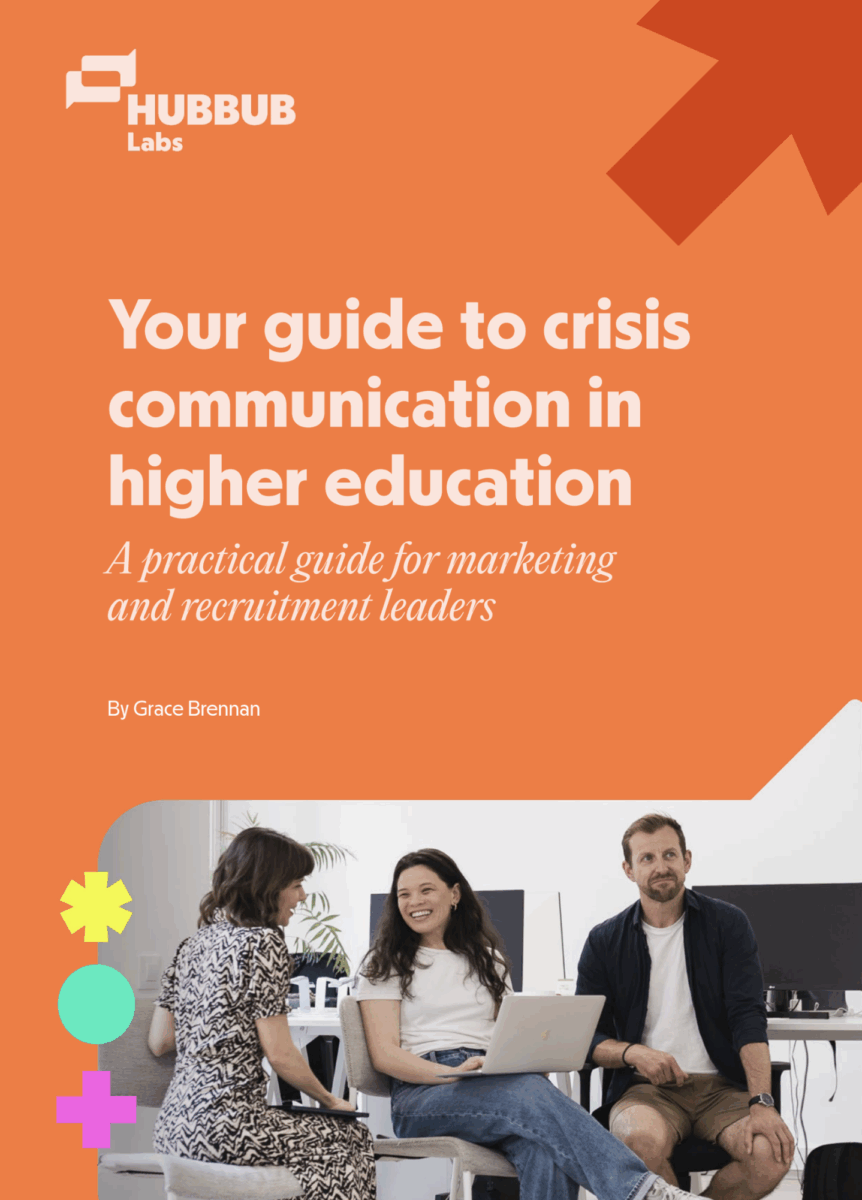 Your guide to crisis communications in education cover page